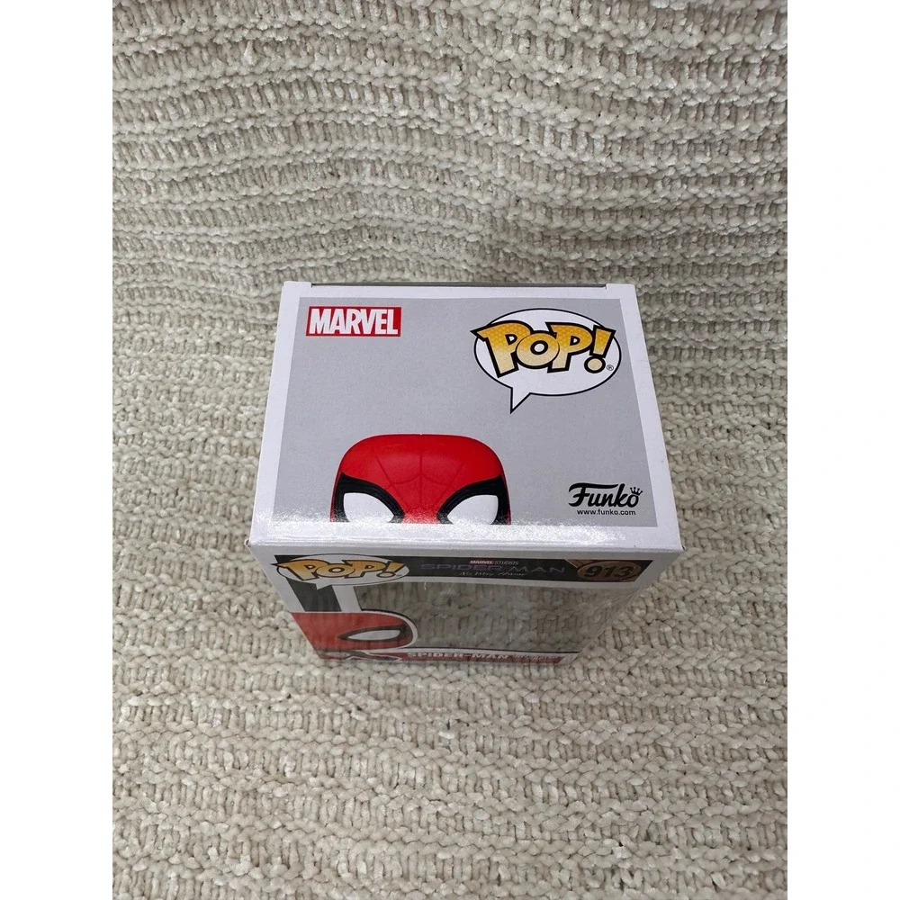 Funko Pop Spider-Man Integrated Suit 913 No Way Home Marvel Figure Red Black Toy